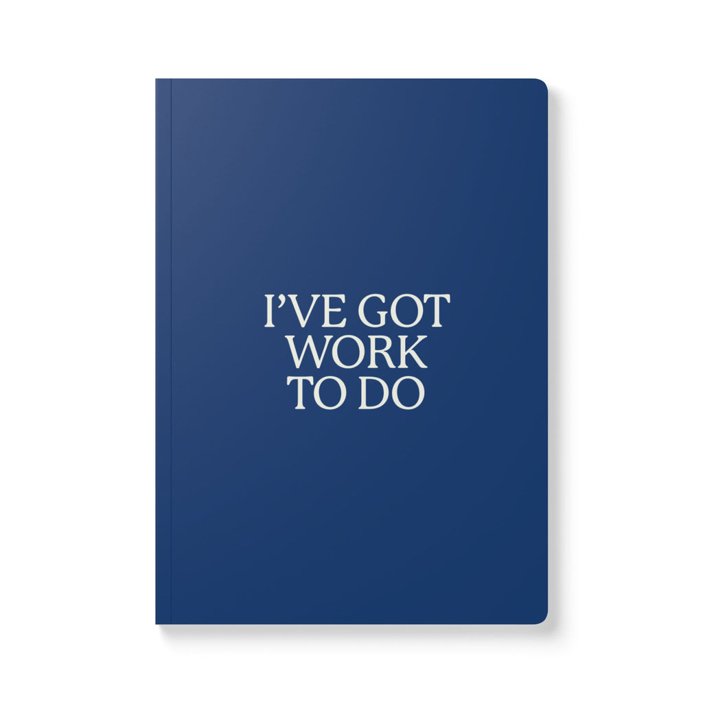 Softcover Journal (with Inside Prints) - Blue