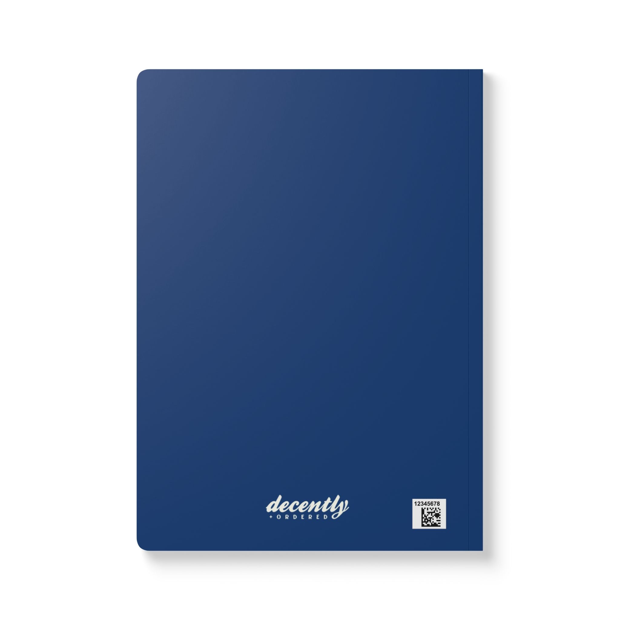 Softcover Journal (with Inside Prints) - Blue