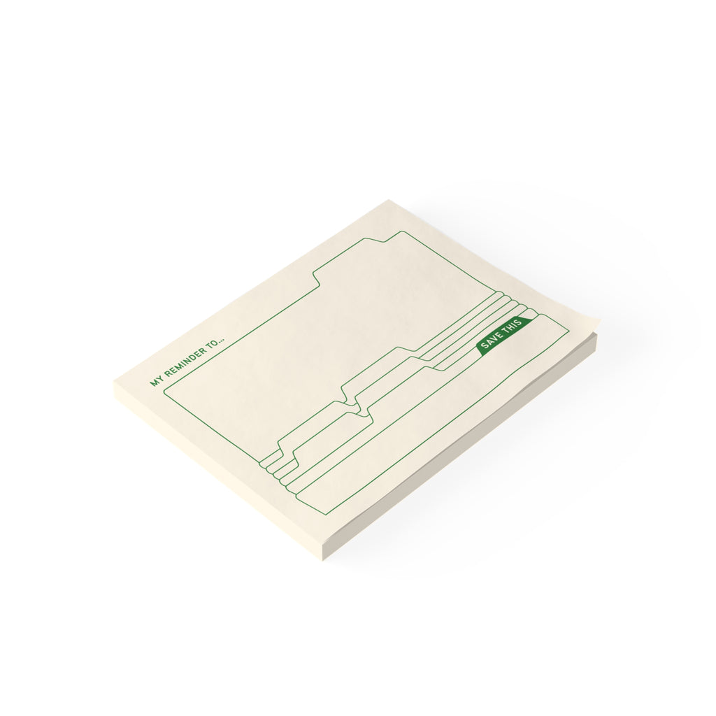 Daily Post-it® Note Pads - White