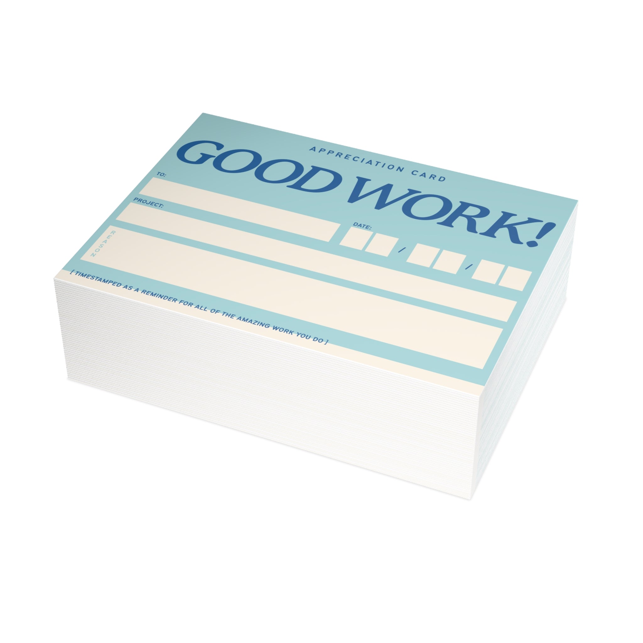 Good Work! Greeting Card Bundles (envelopes included)