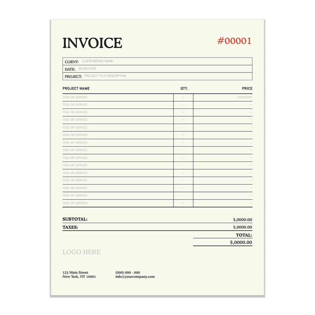 Invoice Template