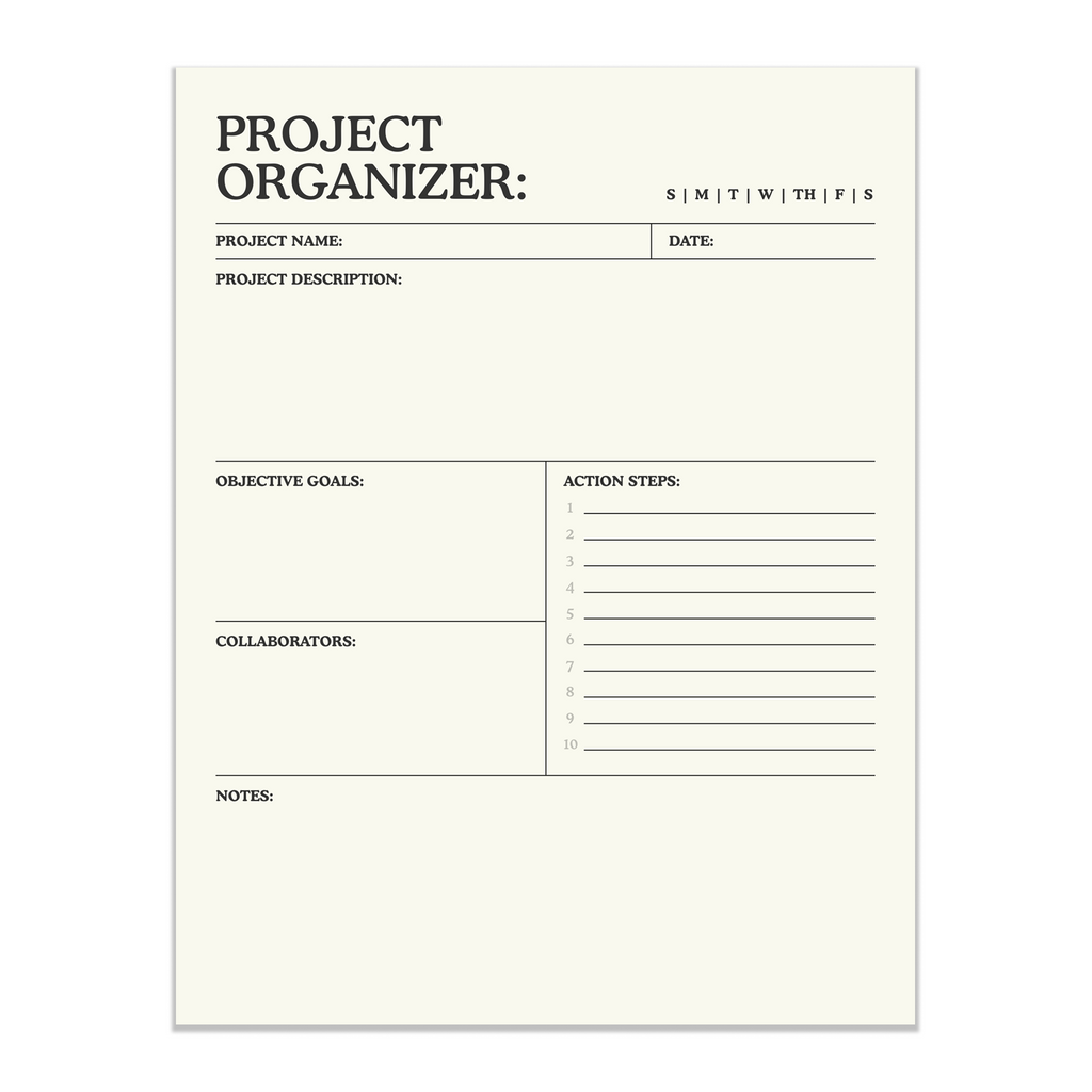Project Organizer